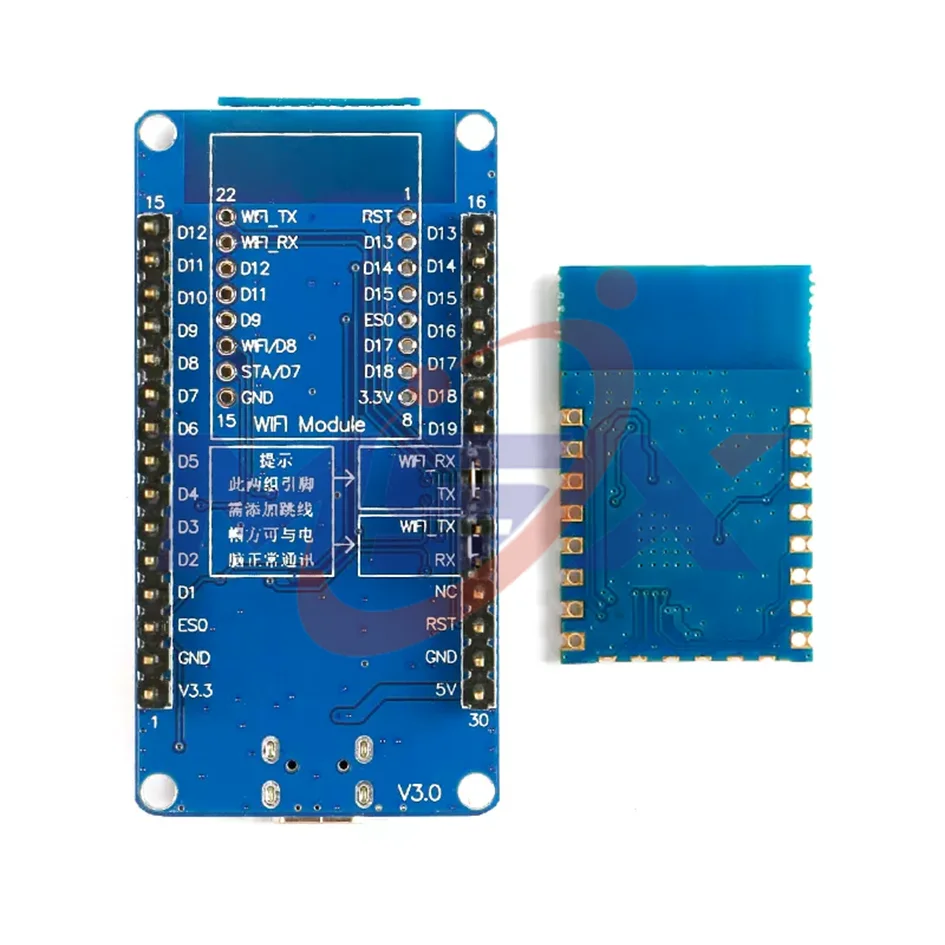 HLK-M20 Serial WiFi Module IoT Serial to WiFi Wireless Transparent Transmission Low Power SDK Development Board