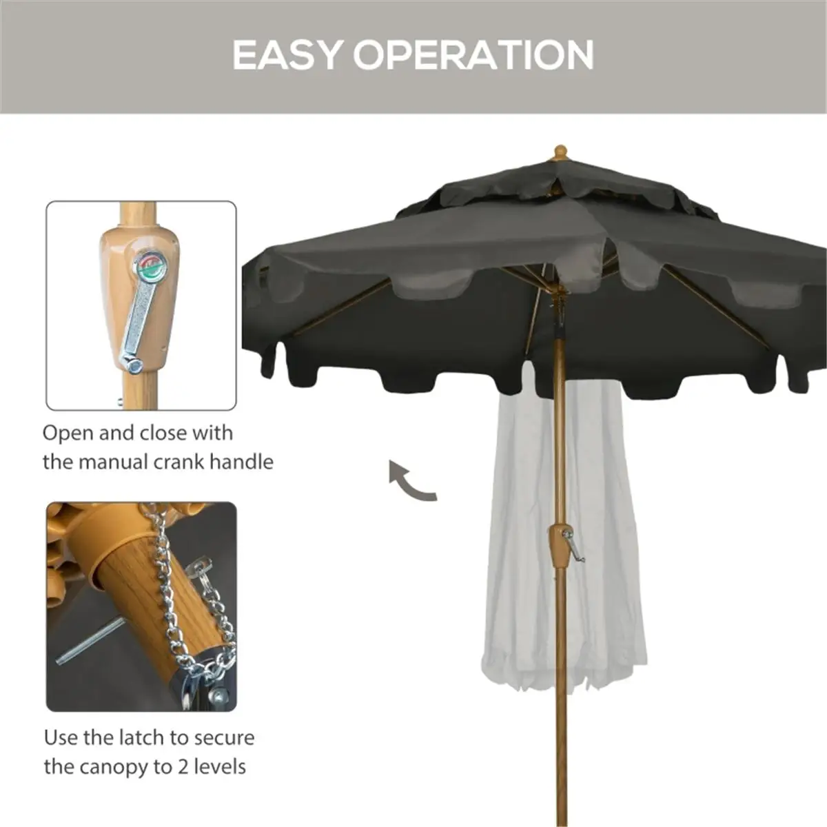 

Portable Outdoor Beach Umbrella/Sunshade - Ideal for Sun Shipping) - Not Available at