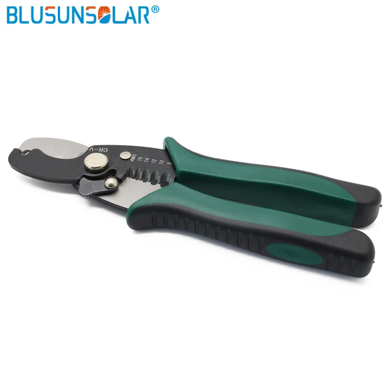 Imagem -03 - Stock Wire Crimping Tool Kit Stripper Cortador de Cabo Chaves Fotovoltaicas Wrench Tool Conector Solar Conjunto para Acessórios do Sistema Solar ue