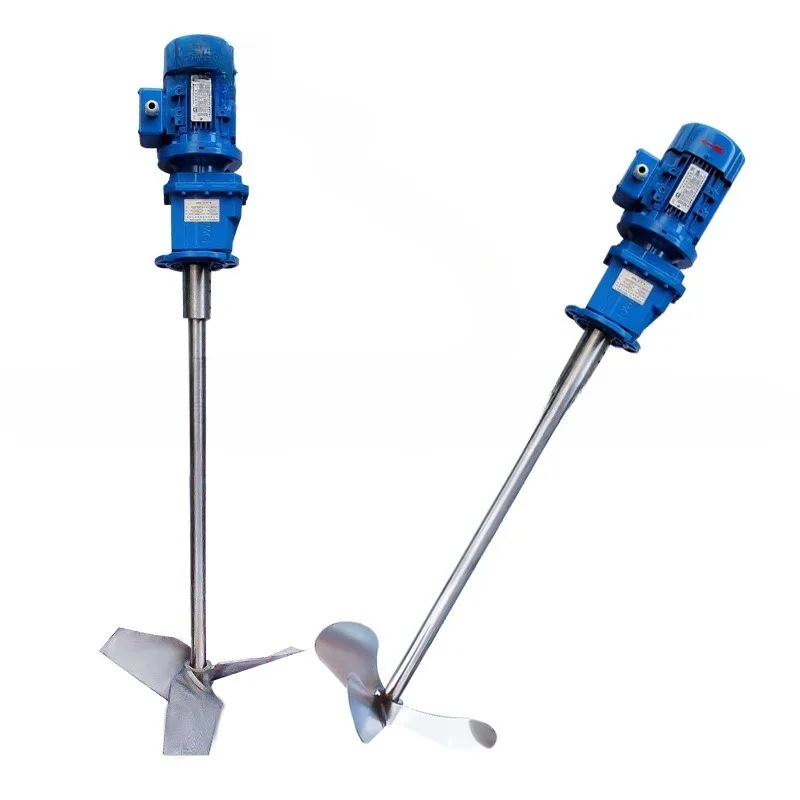 Agitator (high power) vertical mixing industrial electric gear reducer liquid mixer