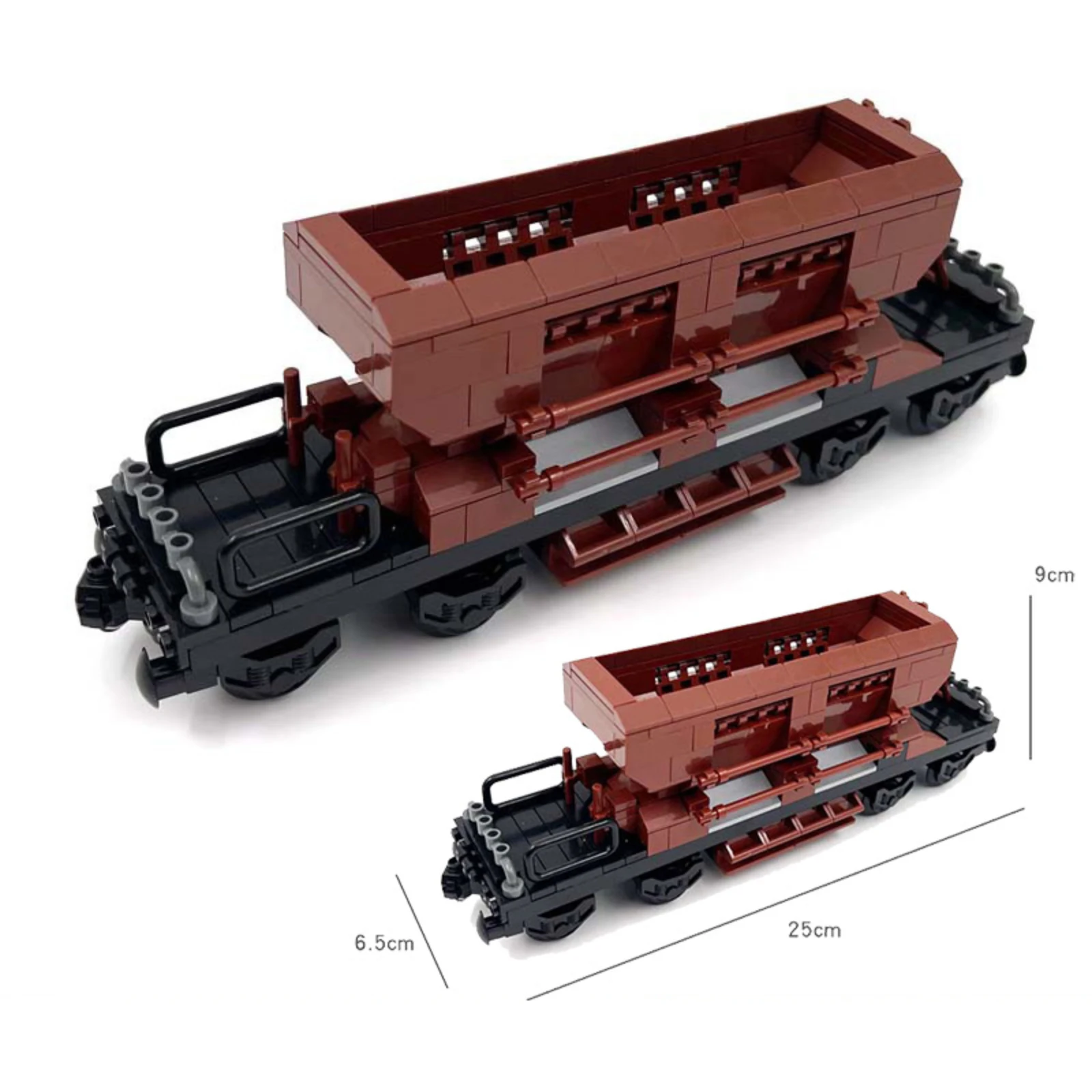 シーントレイン洗車場モデルビルディングブロックパーツリンスブラシ列車車両男の子組み立て教育MOCレンガおもちゃギフト