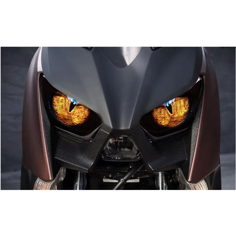 For YAMAHA XMAX 300 250 XMAX300 XMAX250 Motorcycle Accessories Front Fairing Headlight Sticker Guard Sticker - 4