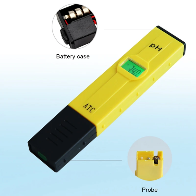 PH-2011 Precision With Temperature Compensation Written Test PH Meter With Luminous Display PH Meter PH Test Pen