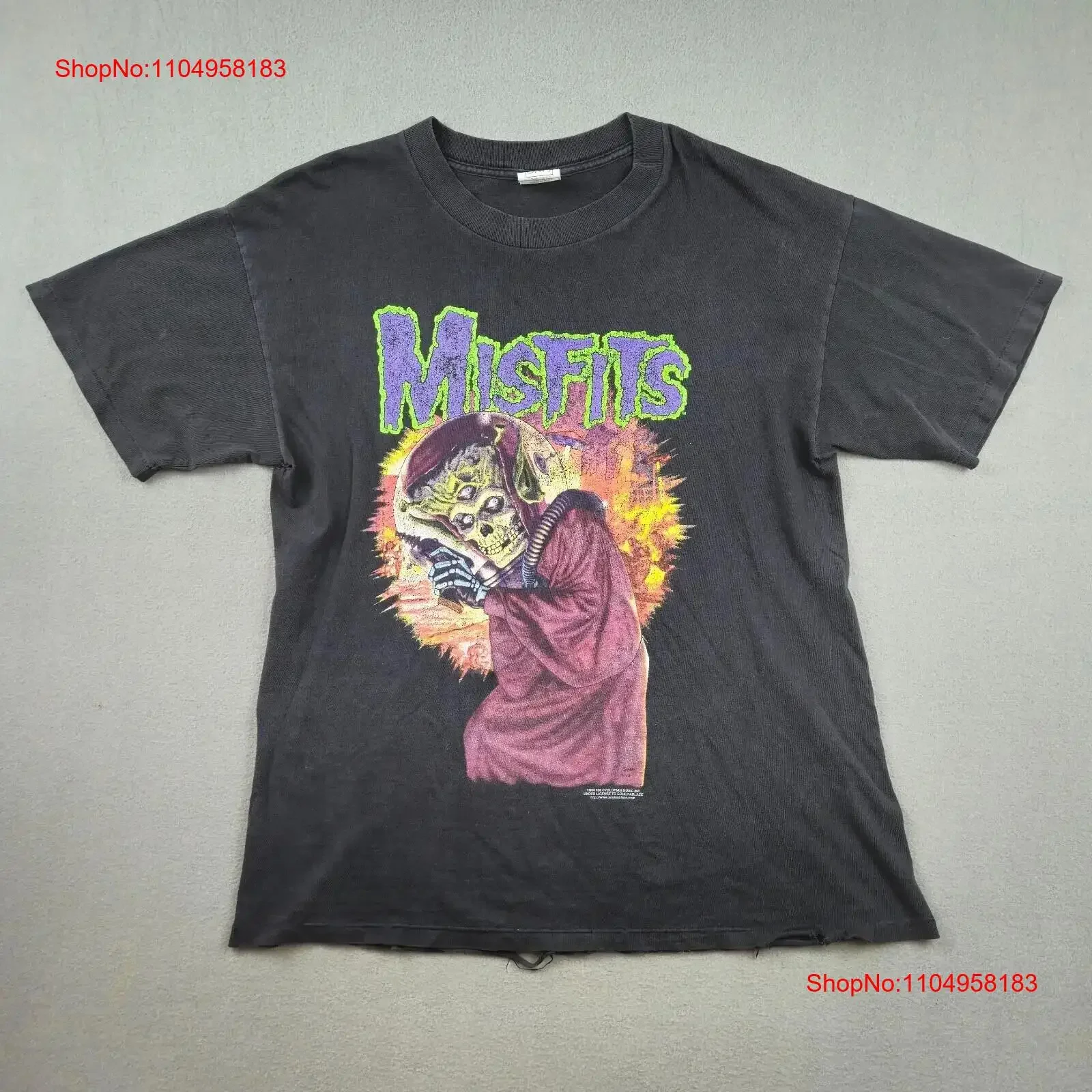 

Винтажная футболка Misfits Invade с принтом 1998, S 5XL HH03978, винтажная стираная универсальная футболка унисекс, слегка повседневная, дышащая, растянутая