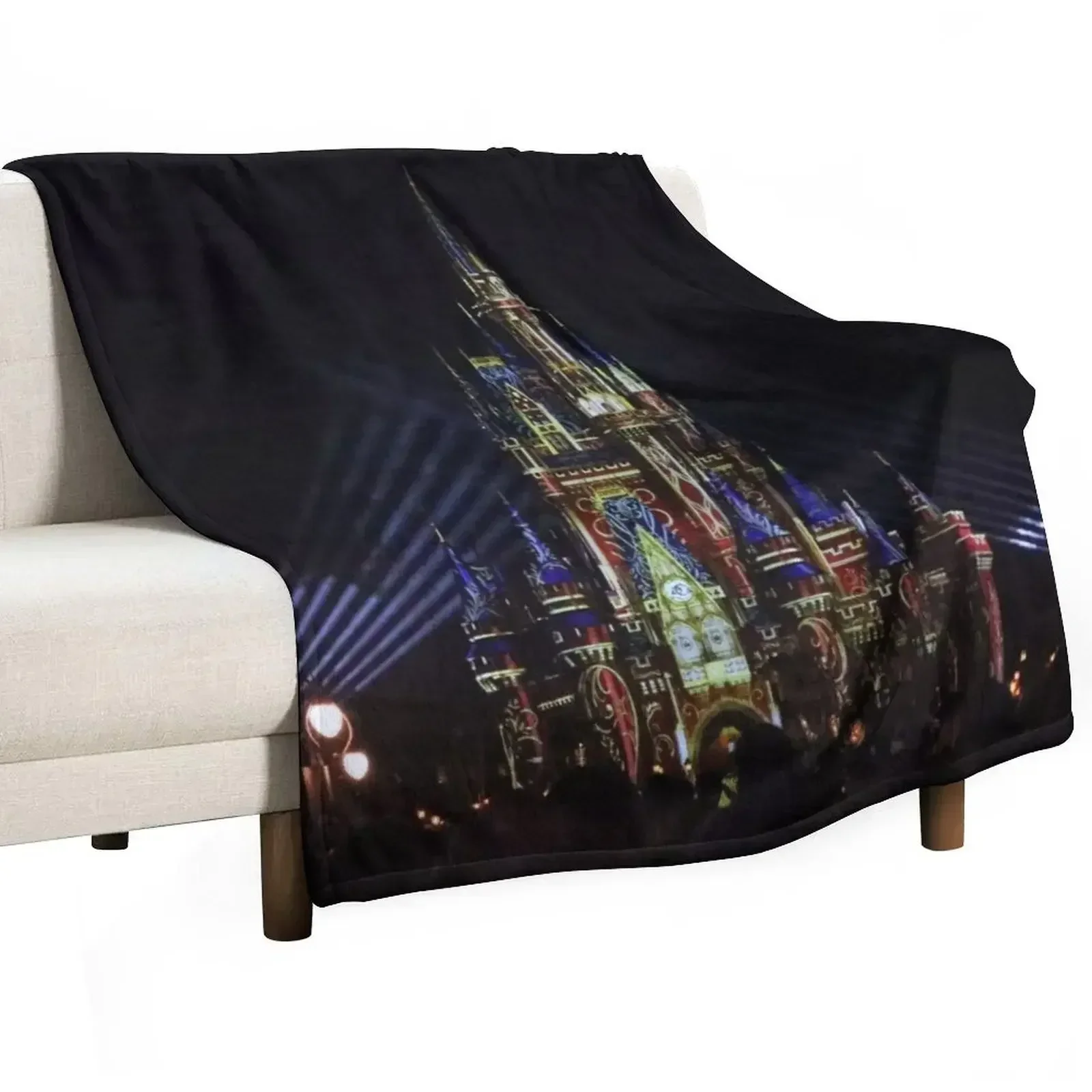 Happily Ever After Castle Throw Blanket Thermals For Travel Heavy Quilt Softest valentine gift ideas for sofa Blankets