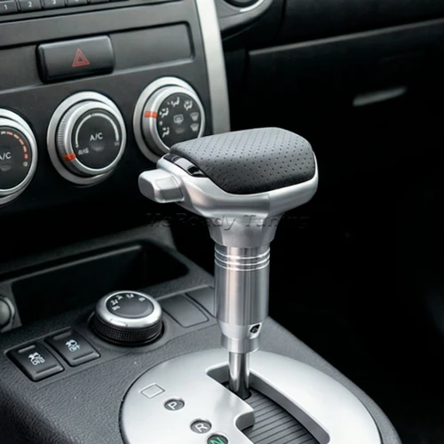 Imagen 1 del producto Palanca de cambios automática para Renault Koleos QM5 Qashqai J10 X-Trail T31 Juke 2011-2014 Rogue, moldura interior de fibra de carbono