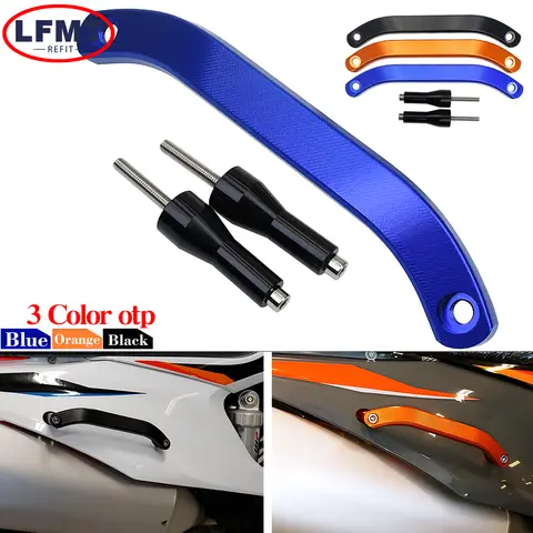 오토바이 CNC 알루미늄 뒷좌석 승객 그랩 레일 핸들 KTM SX SXF XC XCF XCW EXC EXCF TPI 6D For Husqvarna FC FX FE TX TE