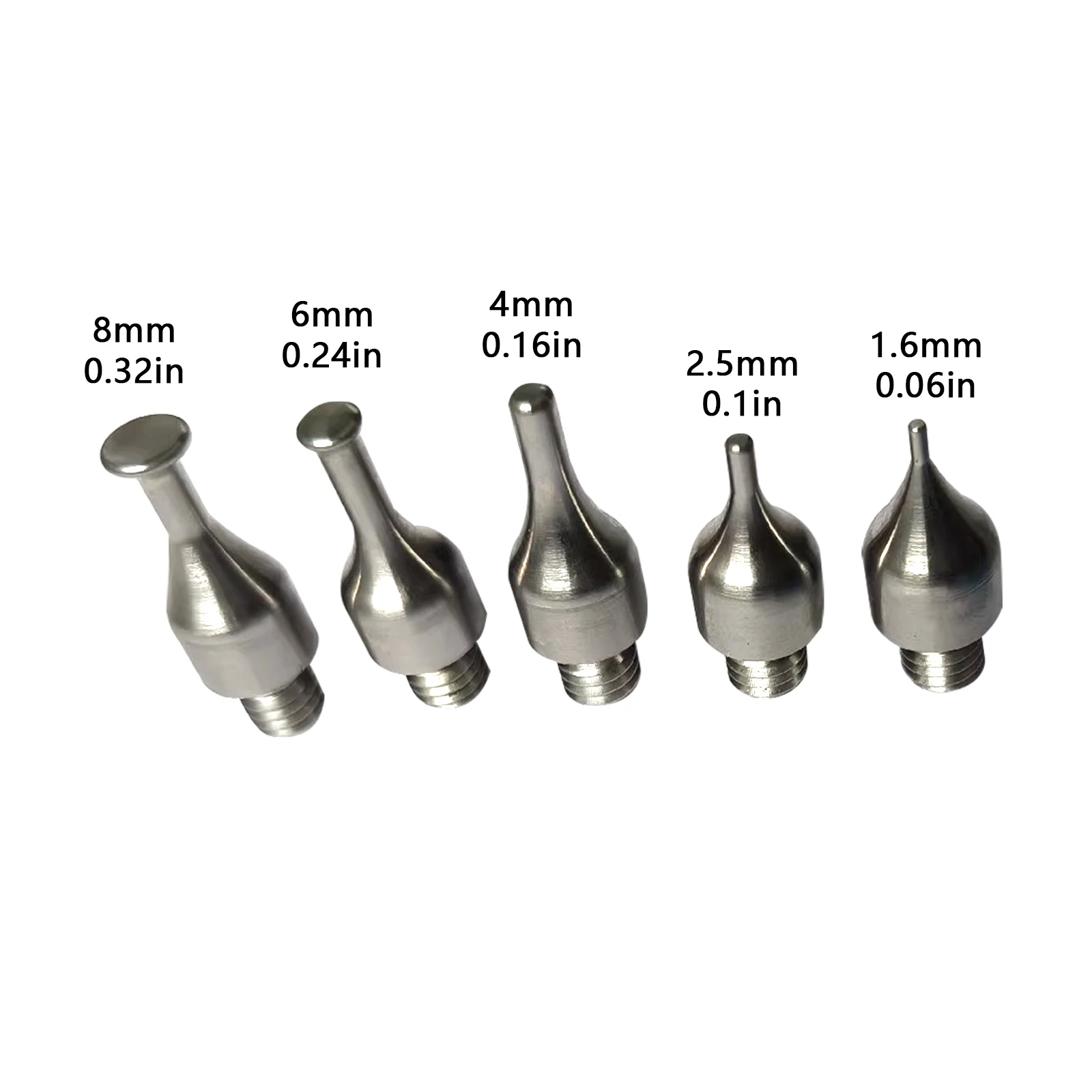 Automotive Sheet Metal Hail Dent Repair Tool, Paintless Dent Removal Tool With 5 Connectors