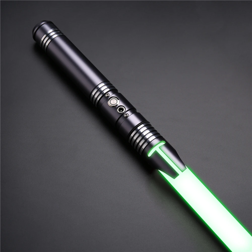 Spada Laser RGB manico in metallo spada Laser leggera pesante duello 14 cambia colore con Force FX Blaster FOC Lock Up Light Saber Toy