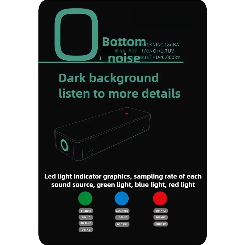 DA1 سماعة أذن صغيرة أمبير فك سماعة مكبر للصوت ذيل صغير