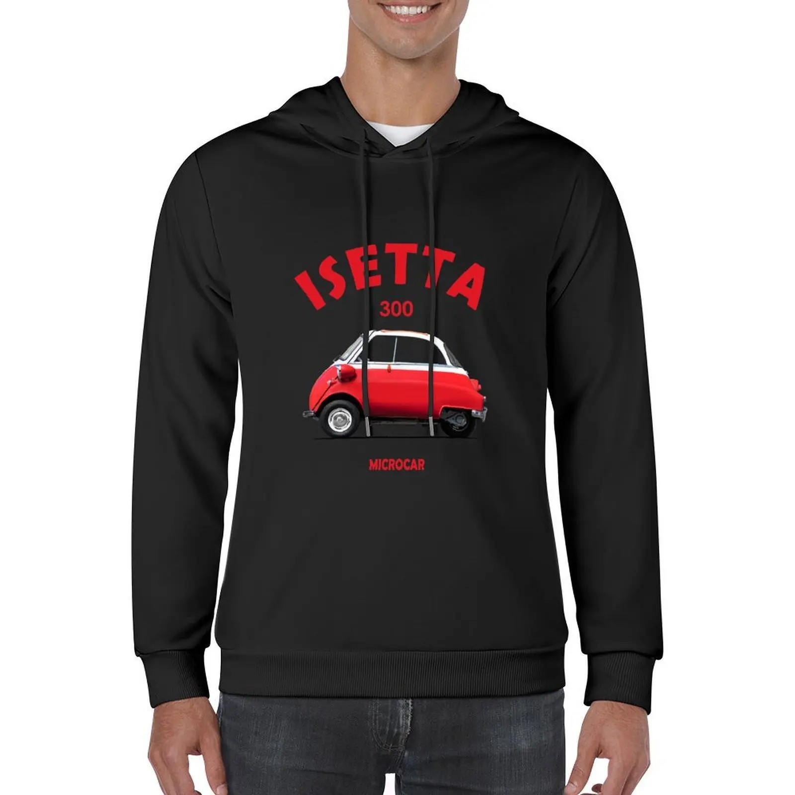 The Isetta 300 Microcar هوديي ملابس رجالي بلوزة ملابس للرجال ملابس أنيمي هوديي أنيمي
