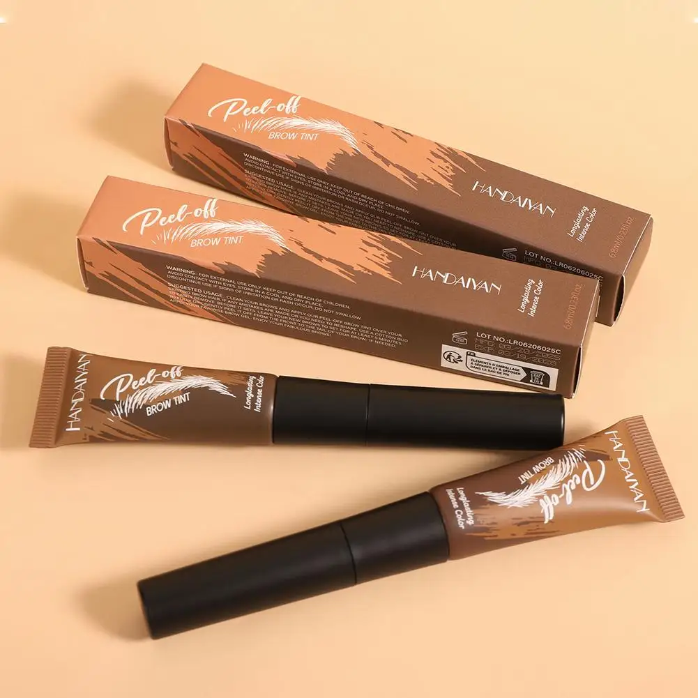 طويلة الأمد الحاجب محسن النساء الطبيعية السائل الحاجب الحاجب سريعة ملون ماكياج هلام التجميل الجاف الحاجب الصباغة الصباغة G7B1
