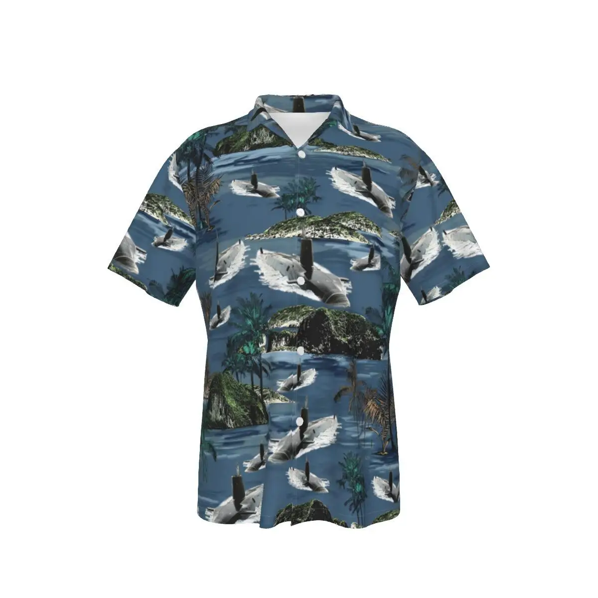 Men's Hawaiian Shirt Funny Print Lobster Beach Short Sleeve Summer Casual Button Up Patchwork Tops 3D Shirts