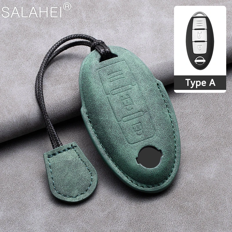 

Car Smart Remote Key Cover Case Fob For Nissan Leaf Micr Qashqai Juke J10 J11 X-Trail T32 T31 Kicks Tiida Versa Pathfinder Note