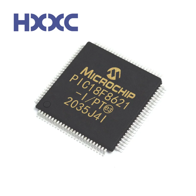 

5PCS NEW Original Integrated Circuits PIC18F8621-I/PT ic chip TQFP-80 ICs MCU Microcontroller