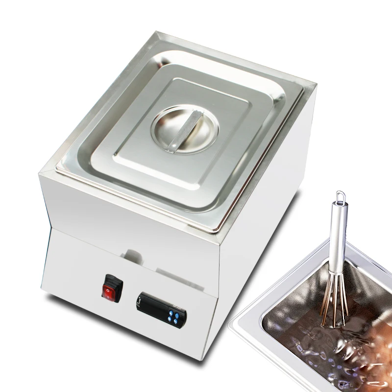 Commercial Electric Chocolate Melting Machine 220V/110v Milk Heating Furnace Tempering Cream equipment selling