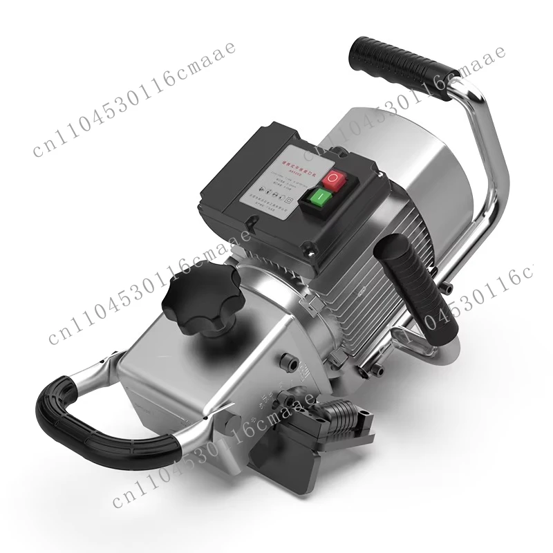 1500W 220V 2800 rpm electric handheld flat beveling machine, the angle is adjustable from 0-60 degrees