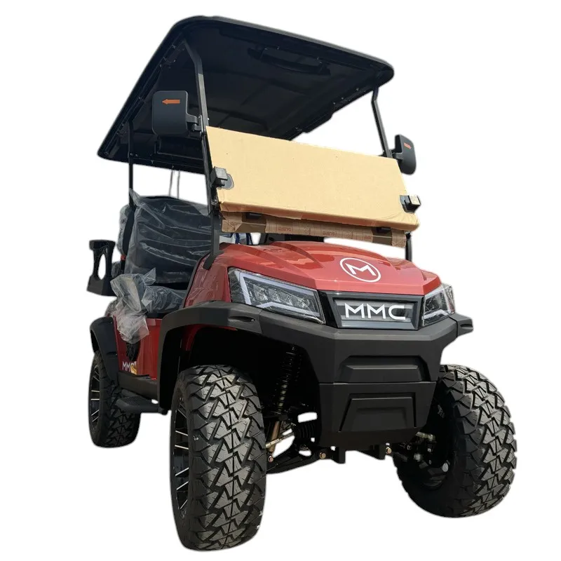 New Independent Suspension 5000W 2 4 6 Passenger Utility Vehicle Road legal Buggy Electric Sightseeing Golf Cart