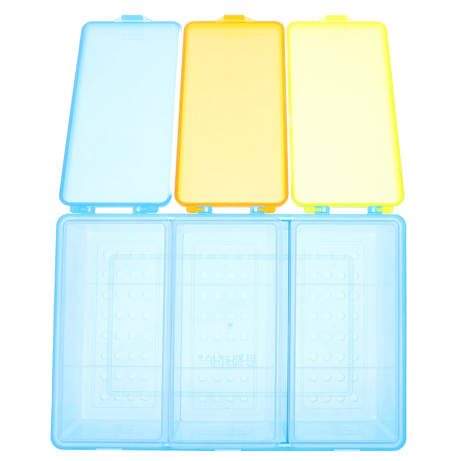 

Multifunctional Thermometer Storage Box Organizer Drying Case for Home Hospital Color Coded One Cleaning Storage