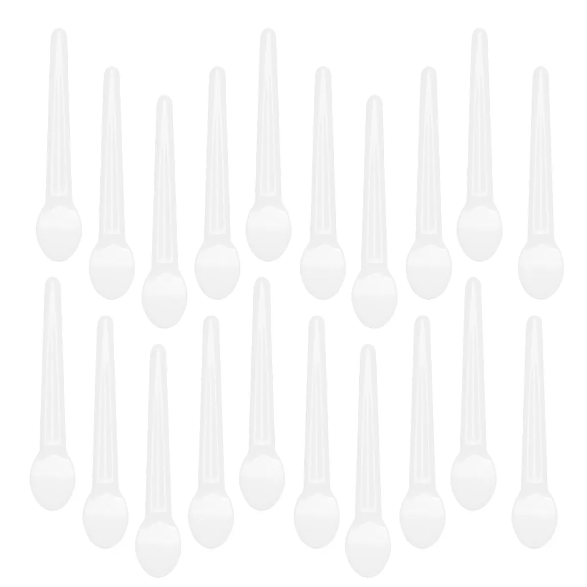 

Набор из 100 шт. лопаток-шпателей для крема, легкие и прочные косметические инструменты для лица, ложки для макияжа