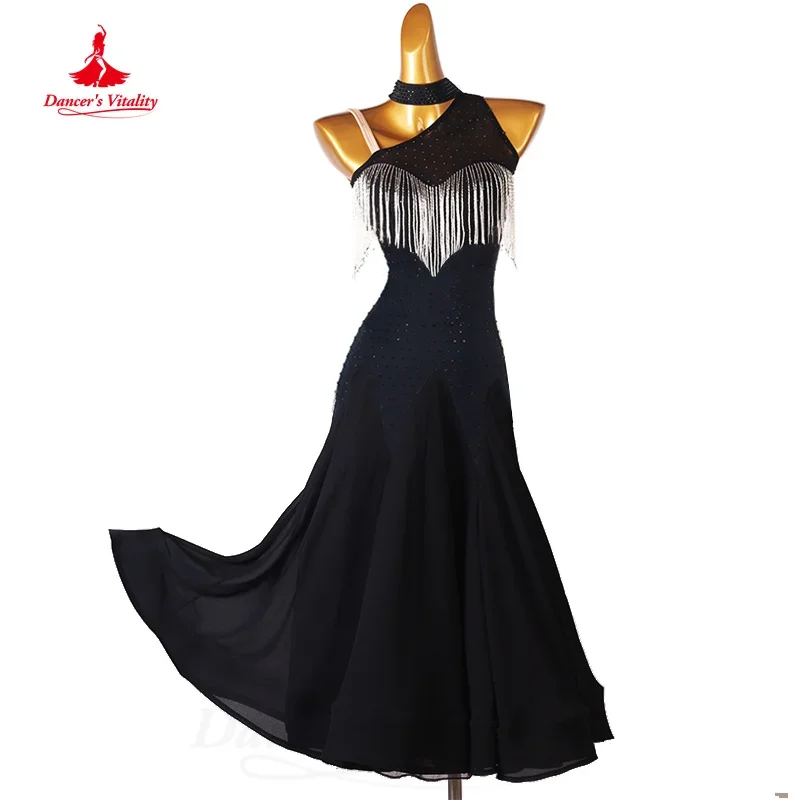 

Modern Dance Costumes Women Customsized High-end Waltz Social Dancing Performance Clothing Ballroom Dance Competition Dresses