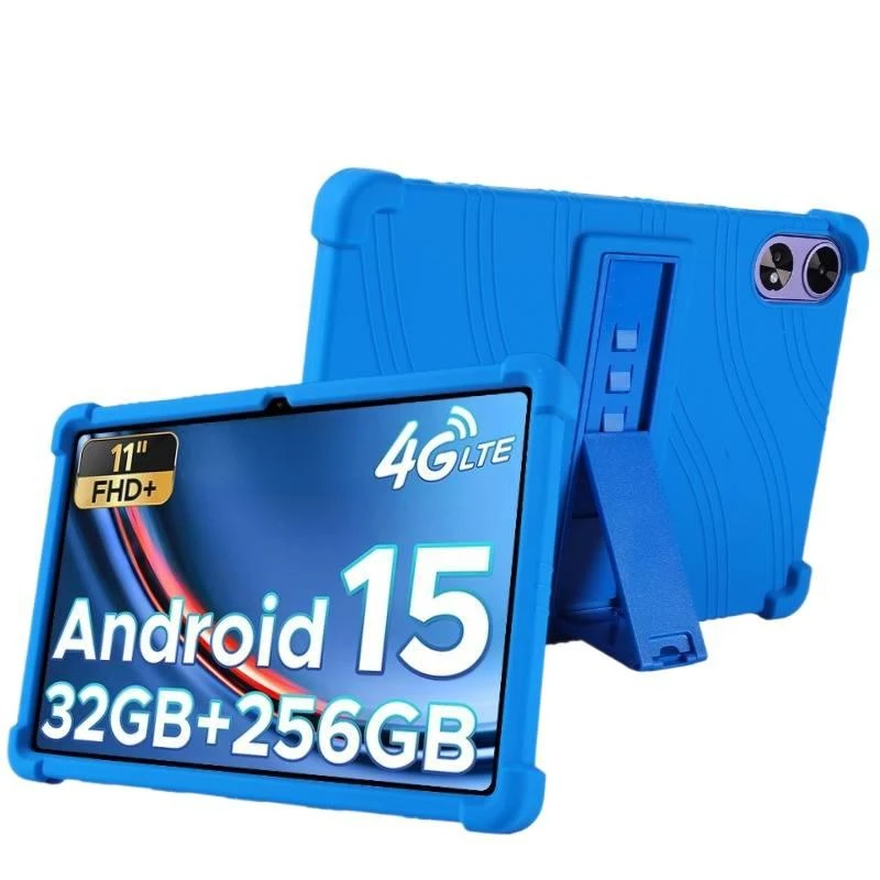 Kids Friendly Shockproof TPU Case for DOOGEE Tab G6+ 11, Full Coverage Bumper with Kickstand, Multiple Colors