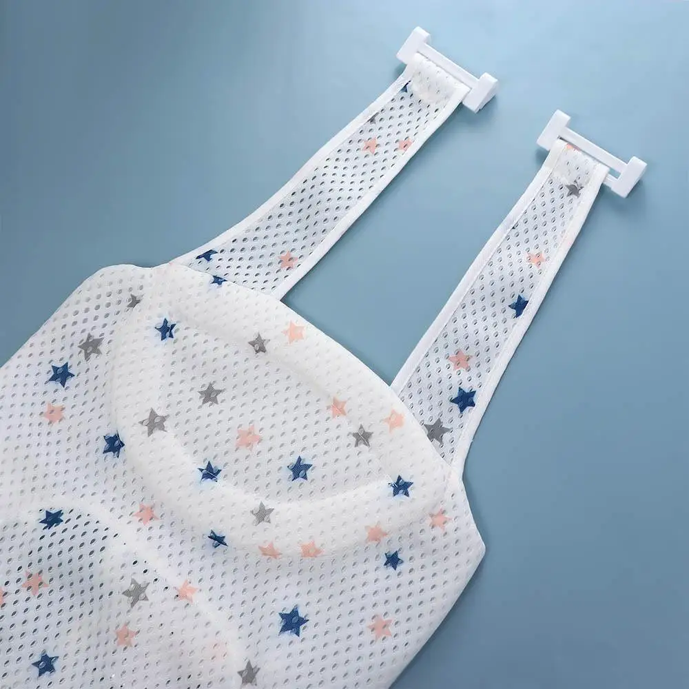 Verstellbare Rutschfeste Netz-Badematte Baby-Badewannensitz Kreuzförmig