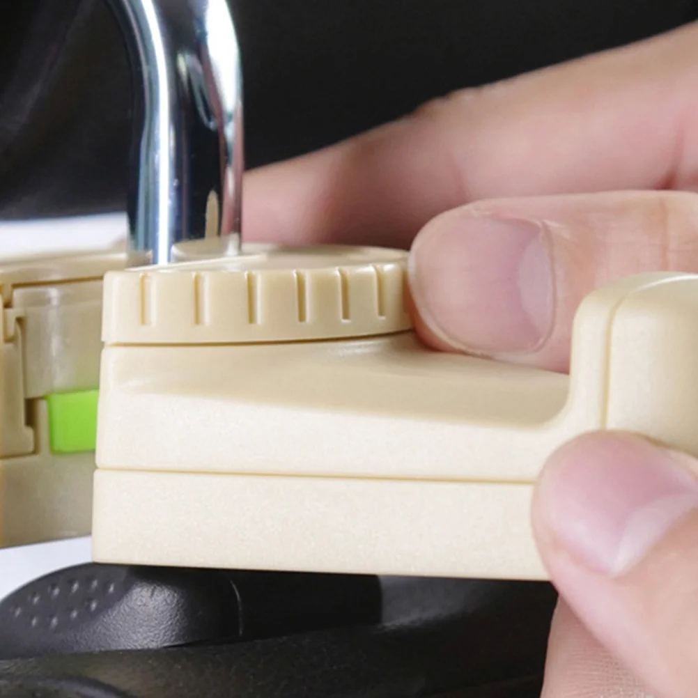 

Sturdy Universal Car Headrest Hook Beige High Quality Meticulous Work Automotive Accessory Easy Install Fixed Pole Position