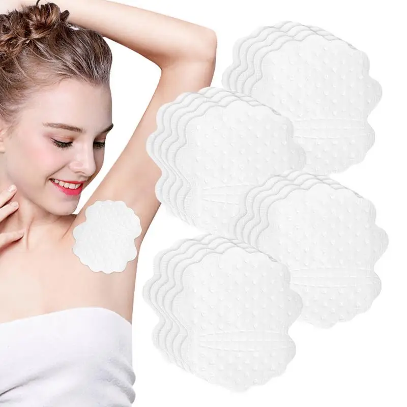

Underarm Sweat Pads 20PCS Non Visible Non-woven Armpit Sweat Patches Portable Anti Sweating Pads Thin Underarm Sweat Patches For