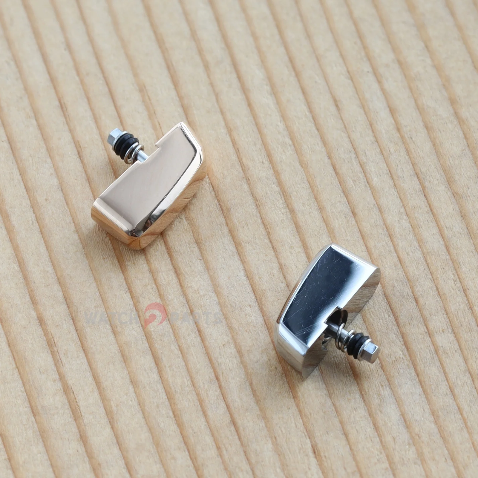 

Кнопка для часов из розового золота 18 карат/стали для часов Patek Philippe Nautilus PP 5990, 40,5 мм