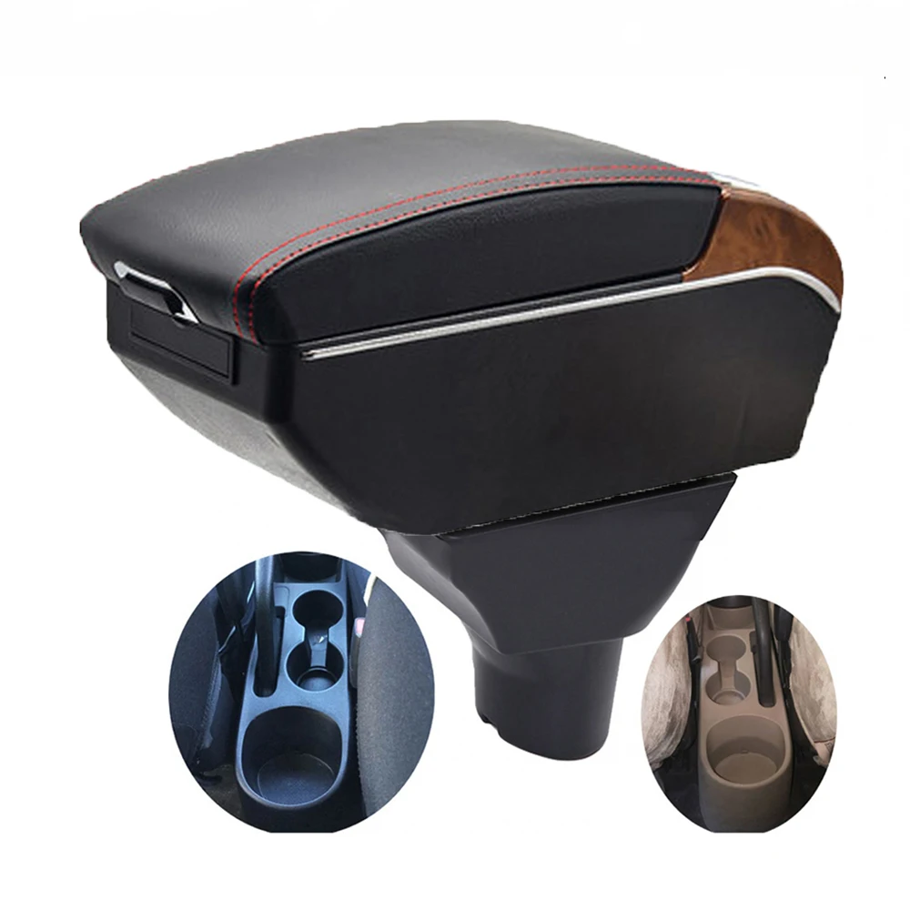 

For Hyundai I20 Armrest Box Retrofit Parts Center Console Special Storage Space Car Elbow Rest with USB