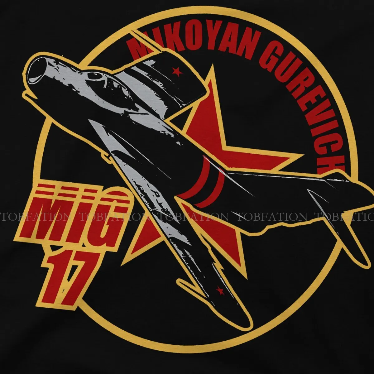 Mig 17 Men TShirt Russian USSR CCCP Crewneck Short Sleeve 100% Cotton T Shirt Funny Top Quality Gift Idea