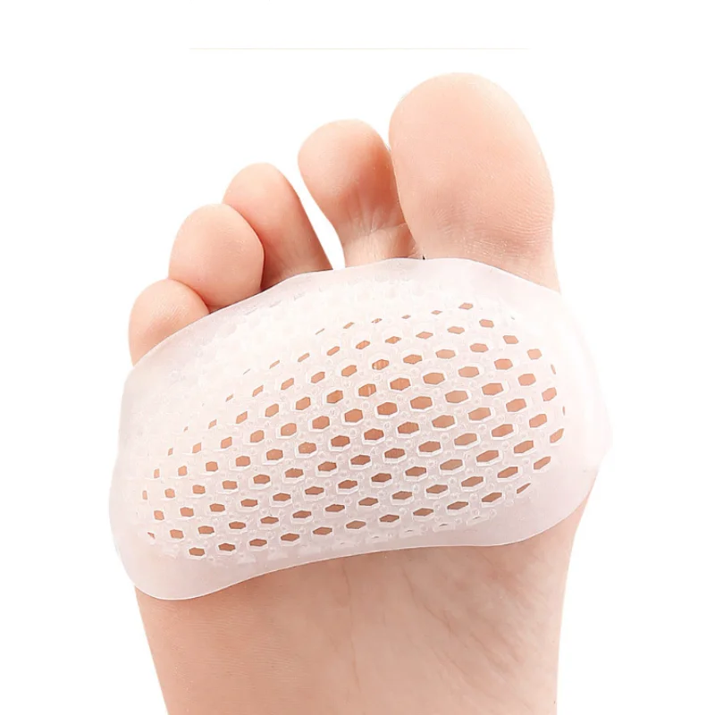 

10Pcs=5Pairs Soft Silicone Toe Separator Metatarsal Pads Orthotics Massage Insoles Forefoot Socks Foot Care Pedicure Pain Relief