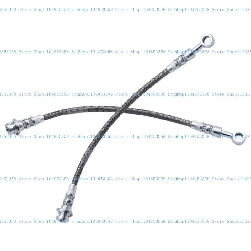 

652F 2pcs Flexible Stainless Steel Hoses Metal Braided Hoses H1717SSPAIR ZPN-41941 Suitable for Enthusiasts & Professionals