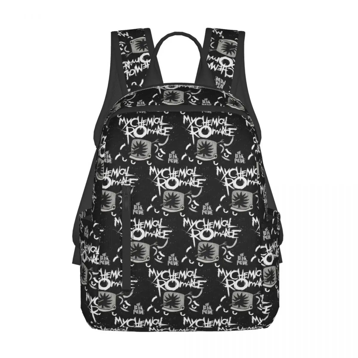 

Mcr Band Punk Rock My Chemical Romance Backpack Large Capacity Kids BookBag School Bag Shoulder Bags for Men Women