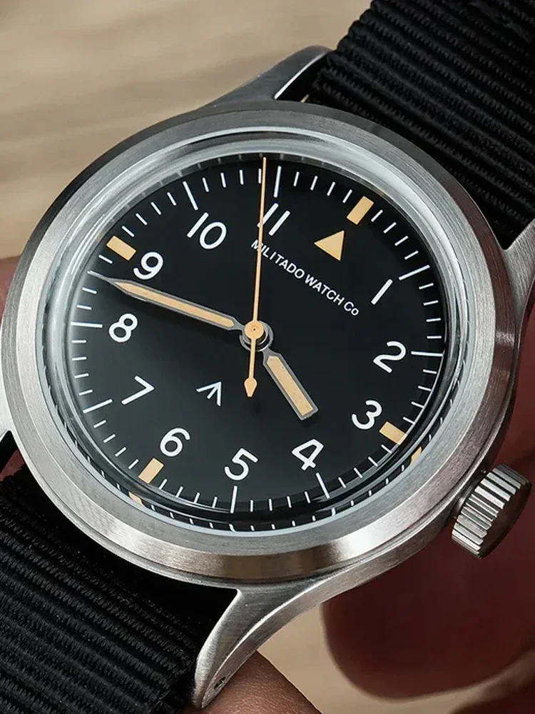 Militado ML13 Watch Miyota Super 2035 Quartz Movement Watches K1 Crystal Luminous 100m Waterproof Stainless Steel Wristwatch image 5