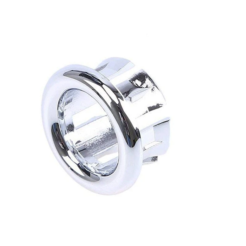 3 Anillo para lavabo de bañera, cubierta de desbordamiento, cubierta de lavabo de repuesto, anillo de desbordamiento para lavabo de cerámica para baño