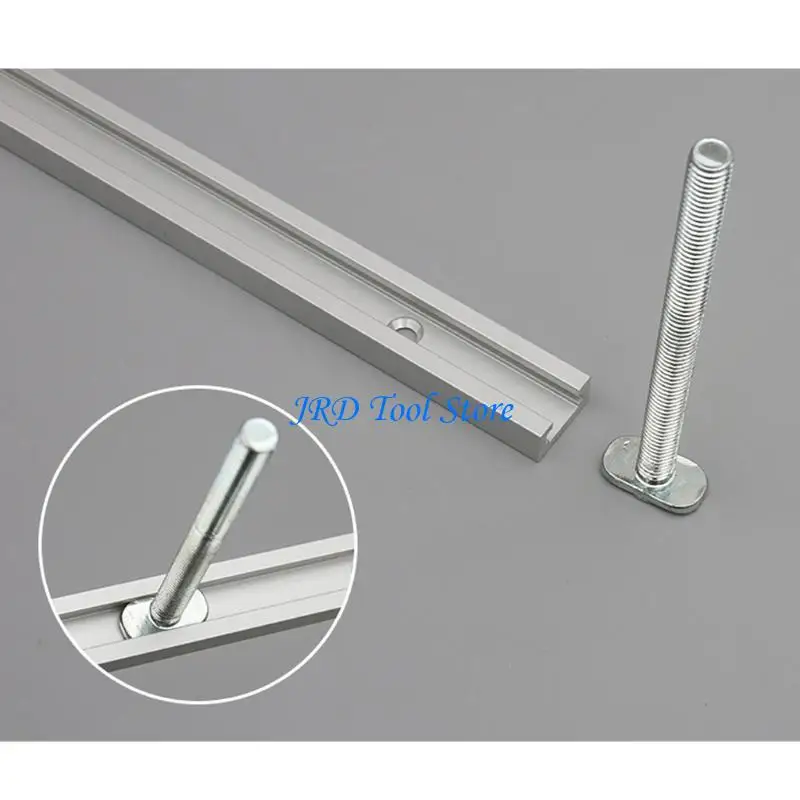 A2UD 범용 19x9.5mm T- 슬롯 미터 트랙 지그 픽스처 슬롯 더블 컷 프로파일