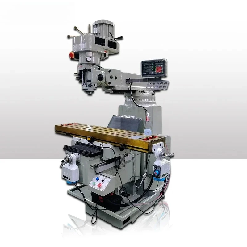 Turret milling machine M4/5/6 dual-purpose CNC high-speed lifting rocker arm precision milling machine