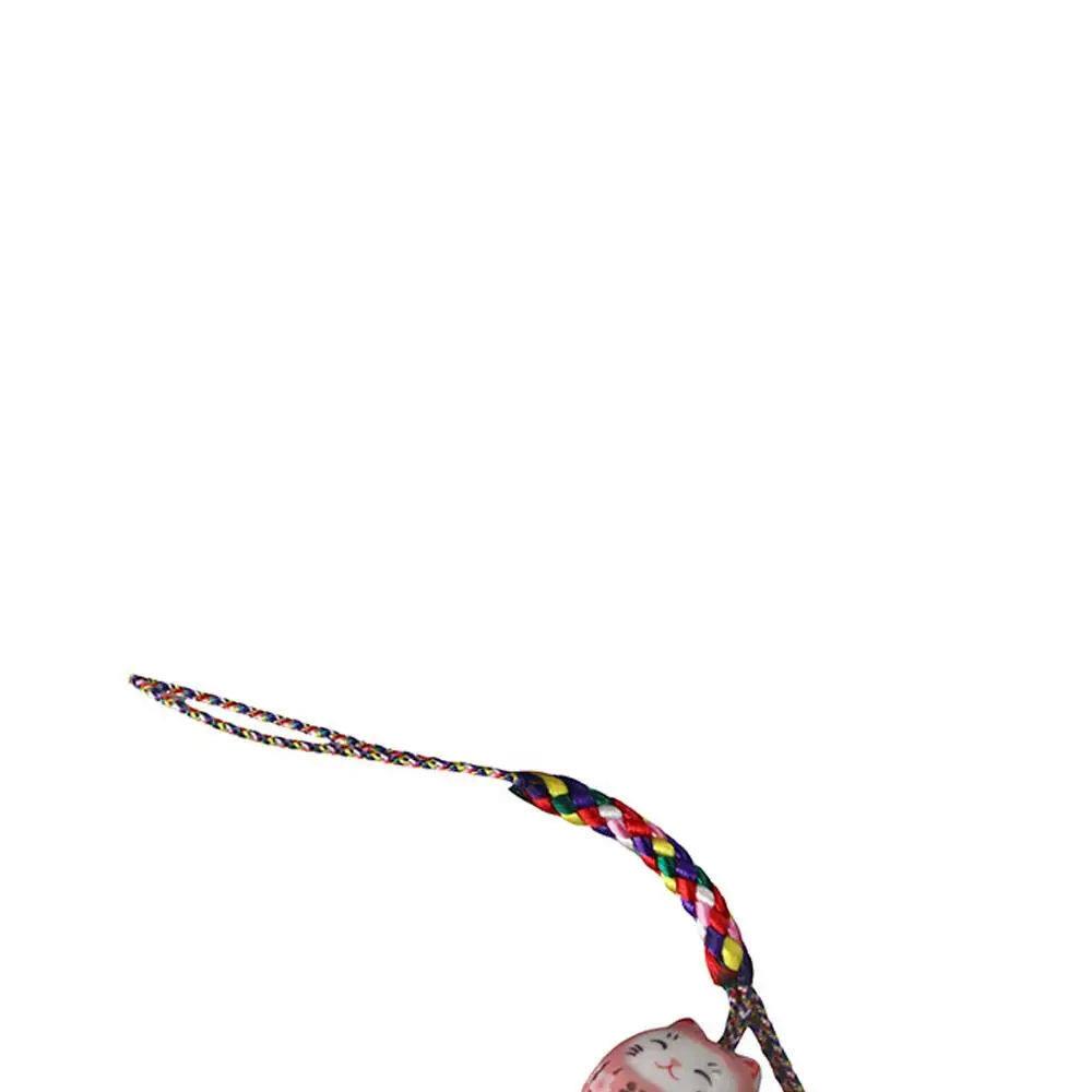 

Gift Phone Charms Bag Pendant Key Holder Mobile Rope Sakura Cat Phone Strap Keyring Lucky Cat Keychain Mobile Phone Lanyards