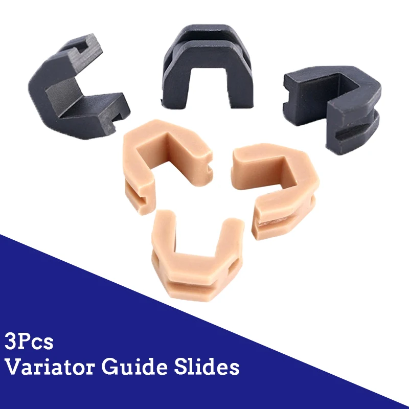 3pcs Variator Guide Slides For 49cc 50cc 60cc 80cc 125cc 150cc GY6 139qm Scooter Moped ATV