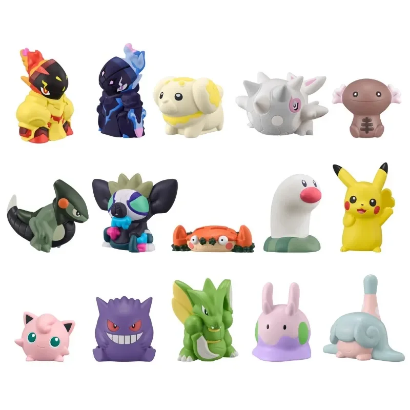 BANDAI Original Shokugan POKEMON Anime Figure Armarouge Ceruledge Wooper Action Figure Christmas Ornament Gift Toys for Kids