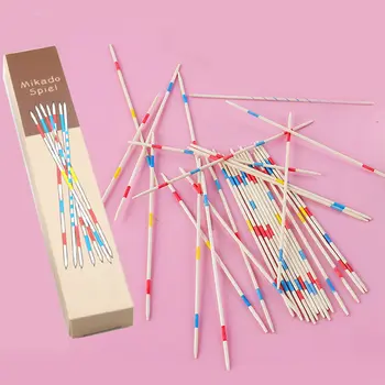 挑棍桌上遊戲,木製經典挑棍遊戲,適合成人、兒童,趣味派對家庭遊戲 8 最佳銷售 禦天皇 - №4