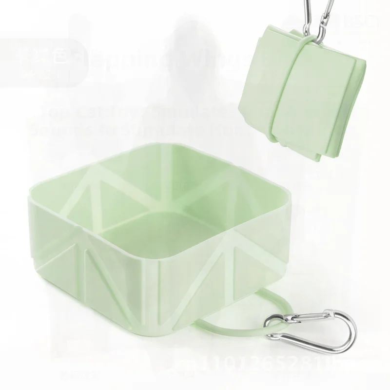

Foldable Silicone Pet Travel Bowl Portable Outdoor Drinking Water Bowl for Cats And Dogs Cat Bowl Dog Food Bowl Camping Bowl