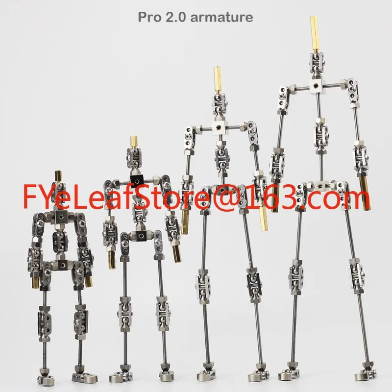 

Professional frozen frame animation stainless steel flexible wear-resistant skeleton