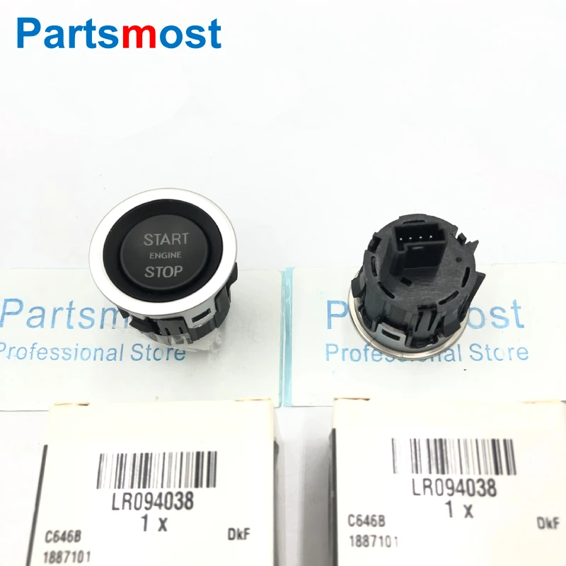 

LR037611 LR056640 LR068334 LR094038 New Start Stop Engine Button Push Switch For Land Rover Range Rover Evoque Discovery Sport