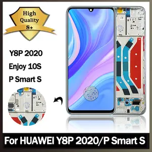 Bilashmart AAA+ High Quality Huawei Y8p 2020 AQM LX1 / P Smart S LCD Display Touch Screen Huawei Enjoy 10s AQM AL00 LCD Display