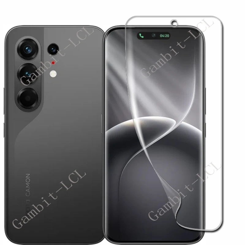 3PCS Hydrogel Film For Tecno Camon 50 Pro Camon50Pro 50Pro Camon50 Ultra 50Ultra HD Hydraulic Soft  Full Screen Protector Cover