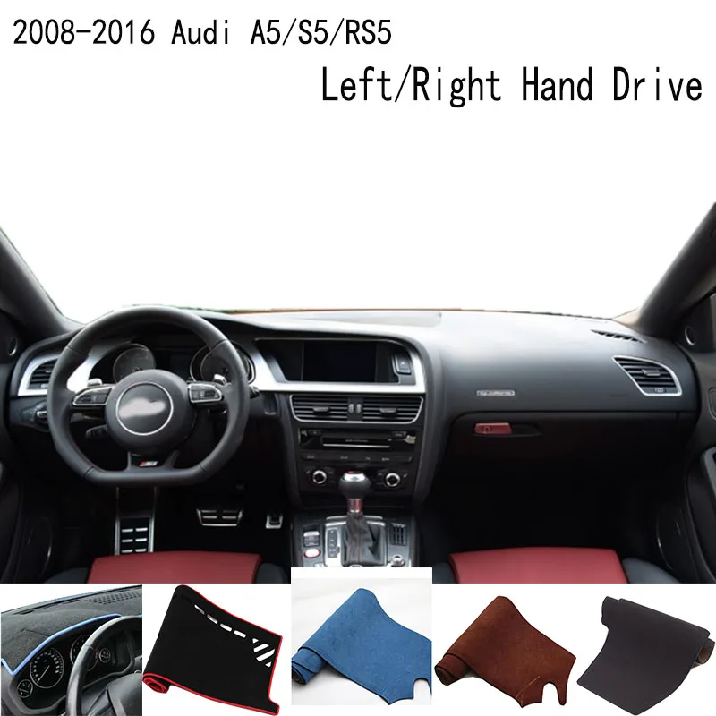 

For 2008-2016 Audi A5/S5/RS5 Accessories Dashboard Cover Instrument Panel Dash Mat Dashmat Protective Pad