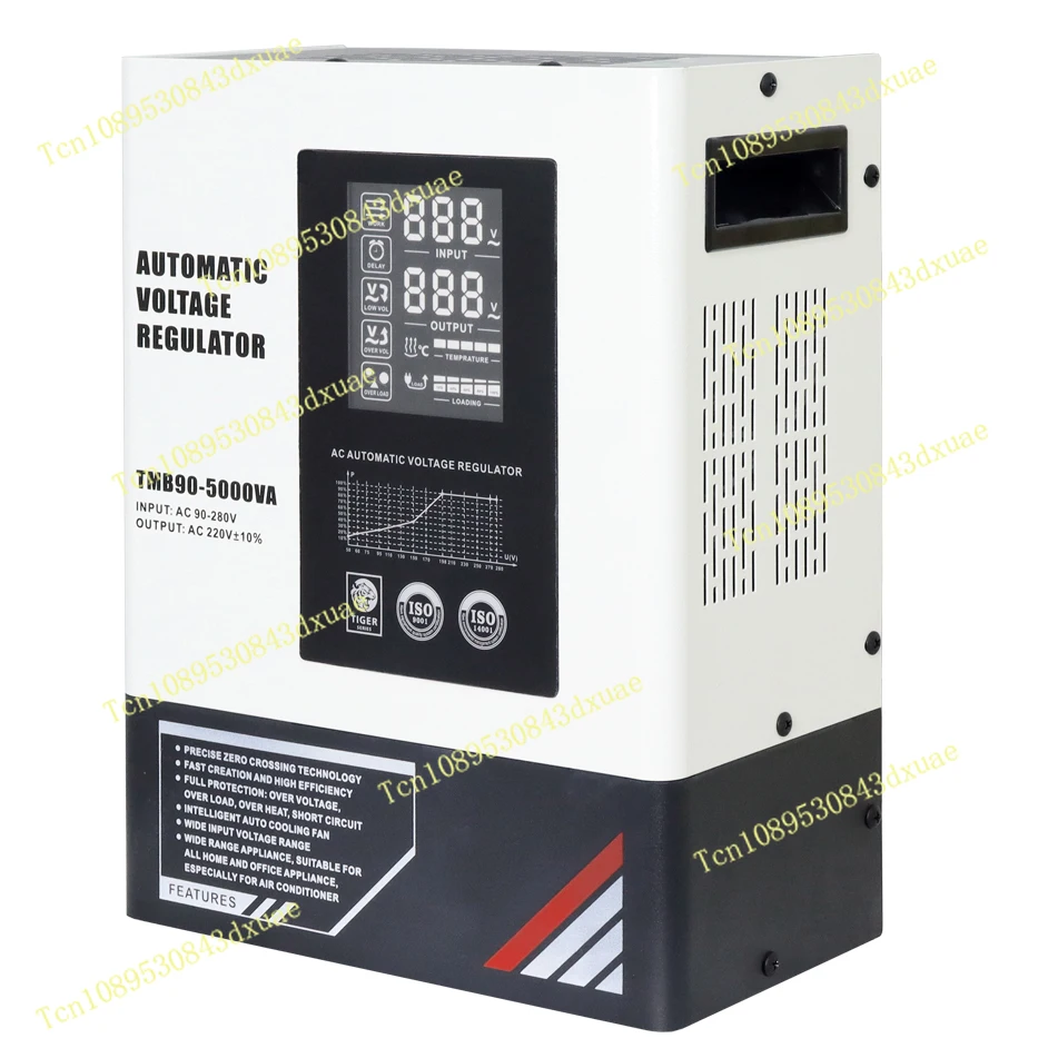 6kva 6000w 6kw Voltage Stabilizer AC220V Single Phase Voltage Regulators/stabilizers for Home Appliances
